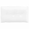 vidaXL Seljatugi padi Valge 80 x 19 x 50 cm kangas