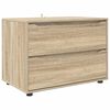 vidaXL Hoiukapp 80 x 48 x 57 cm Tehispuit Sonoma tamm