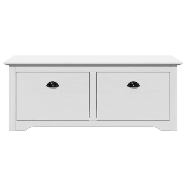 vidaXL Esiku pink "BODO" Valge 114x40x45 cm