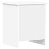 vidaXL Hoiukarp ladustamisega Valge 40 x 40 x 50 cm Tehispuit