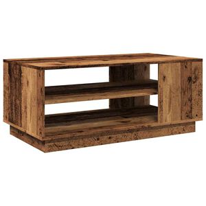 vidaXL diivanilaud Old Wood 102x55x43 cm Engineered Wood