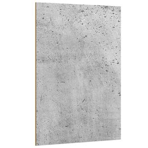 vidaXL Dekor Paneelid 12 tk Betoonhall 15 x 21 x 0.27 cm Tehispuit