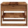 vidaXL diivanilaud Old Wood 55,5x55x45 cm Engineered Wood