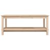 vidaXL kohvilaud, 110 x 55 x 45 cm, m&auml;nnipuit