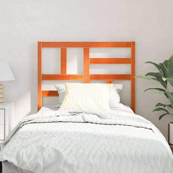 vidaXL Voodi Peatoe peaga Vahapruun 80,5 x 4 x 104 cm Tahke mänd