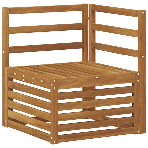 vidaXL Diivanikomplektid 9 pcs Neutraalne Tugev akatsiapuu