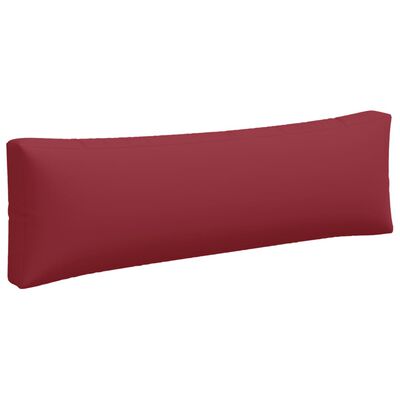 vidaXL euroaluse istmepadjad, 3 tk, punane, kangas