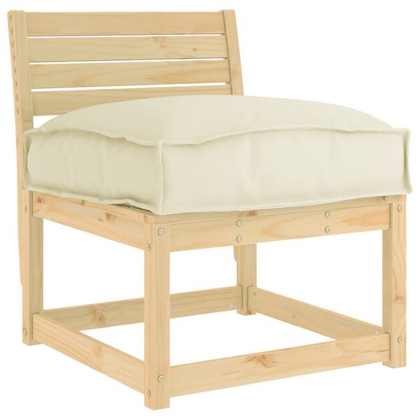 vidaXL Padi cream 60 x 40 x 8 cm Oxfordi kangas