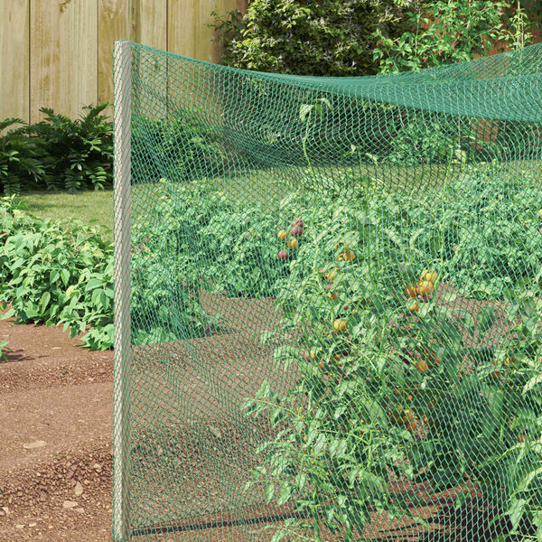 vidaXL Linna kaitsev v&otilde;rk Roheline 4 x 25 m Polyethylene