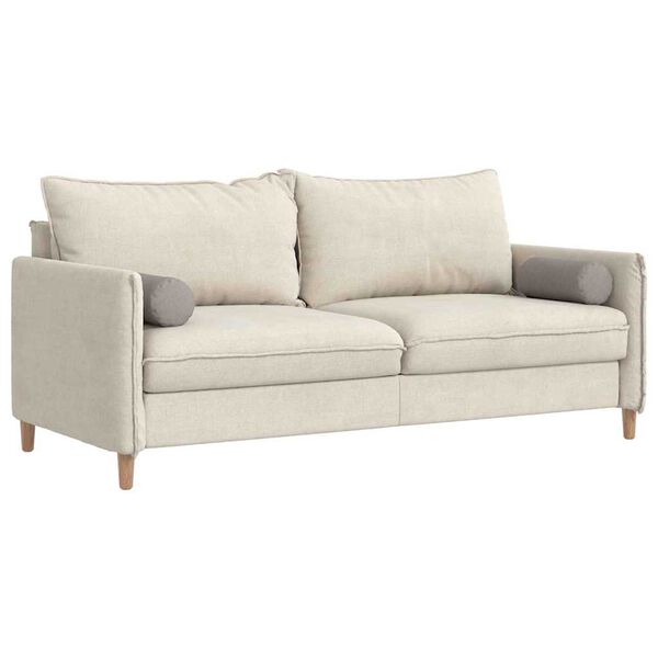 vidaXL Padjad 2 pcs Pruunikashall &Oslash; 15 x 40 cm kangas