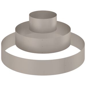 vidaXL Aia istutuspot Pruun 120 x 120 x 20 cm terase t&uuml;&uuml;p