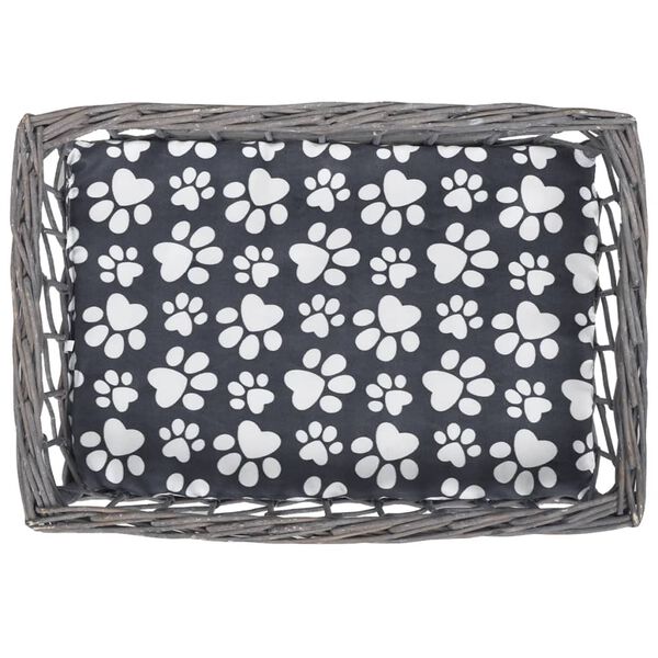 vidaXL pajuvitstest kassi kraapimispuu/maja/voodi padjaga, kandiline