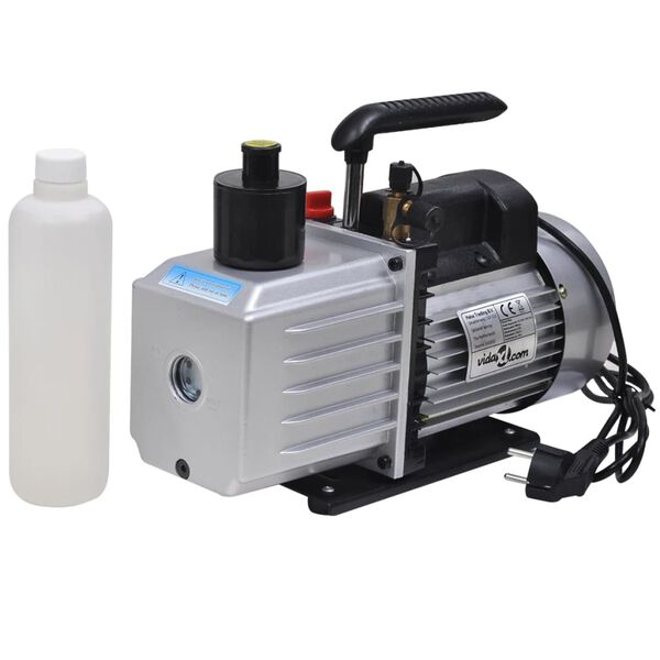 vidaXL vaakumkamber kaheastmelise pumbaga 7,4 l