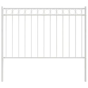 vidaXL Aiakonstruktsioon ASSEN Valge 170 x 130 cm Teras