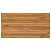vidaXL Lauda peal 100 x 50 x 3,5 cm Ristk&uuml;lik Tugev teakpuit