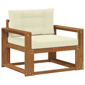 vidaXL V&auml;ljas Keskmine Diivan Tugev akatsiapuu Neutraalne