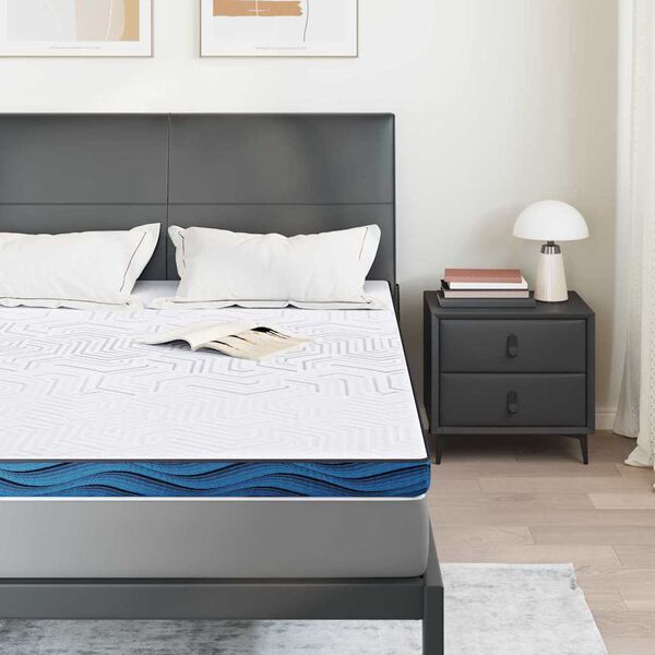 vidaXL Madratsi kate Valge 140 x 190 cm Žakaarkangas