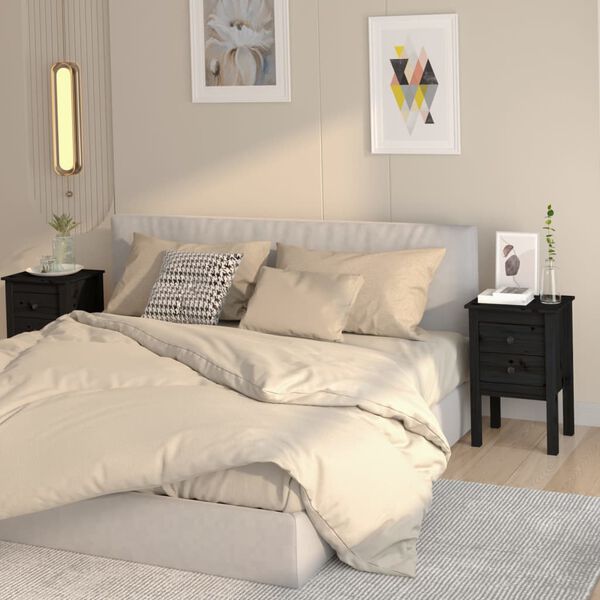 vidaXL &ouml;&ouml;kapid 2 tk, 40 x 35 x 61,5 cm, m&auml;nnipuit