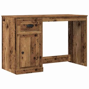 vidaXL Laud sahtliga uksega Vana puit 50 x 115 x 75 cm Tehispuit