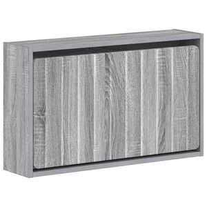 vidaXL Seinale kinnitatav jalan&otilde;ude kapp ZWOLLE 71 x 17 x 43 cm