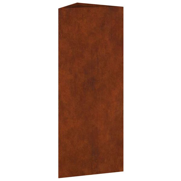 vidaXL aia taimekast, 30 x 26 x 75 cm Corten teras