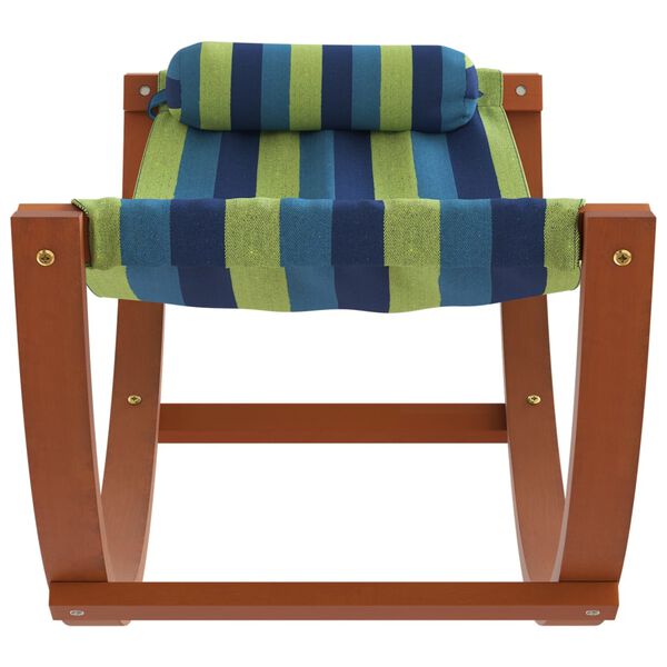 vidaXL võrkkiik lastele, sinine ja roheline, kangas