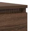 vidaXL puhvetkapp pruun tamm 100x35x76 cm Engineered Wood
