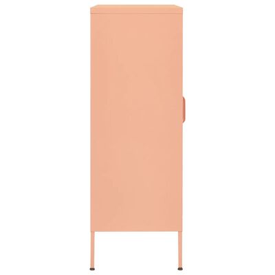 vidaXL hoiukapp, roosa, 80 x 35 x 101,5 cm, teras