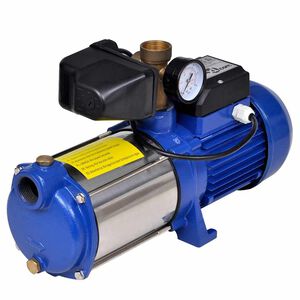 vidaXL jugapump m&otilde;&otilde;turiga 1300 W 5100 l/h sinine