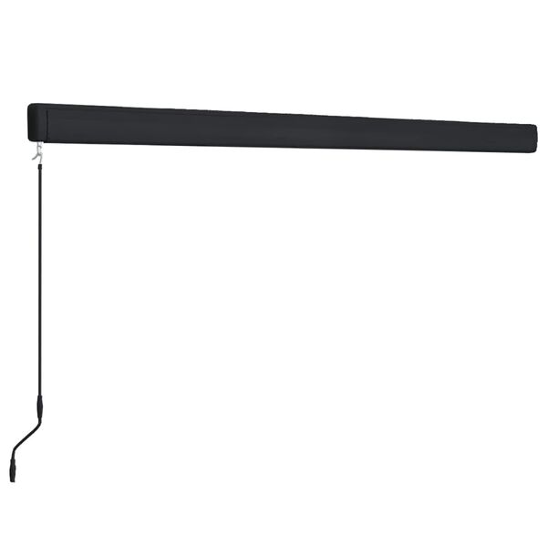 vidaXL käsitsi sissetõmmatav varikatus 350 x 250 cm, sinine ja valge