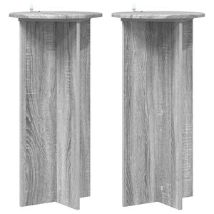 vidaXL Taimede alus 2 pcs Hall Sonoma 40 x 40 x 80 cm Tehispuit