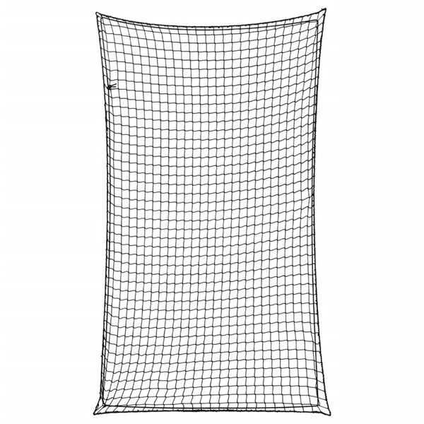 vidaXL haagisev&otilde;rk elastse n&ouml;&ouml;riga, must, 6 x 3,5 m, PP