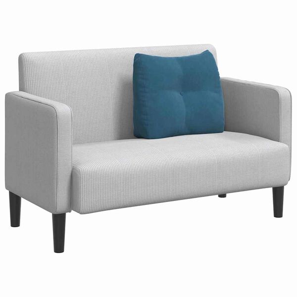 vidaXL Seljatugi padi Sinine 60 x 24 x 50 cm Samet