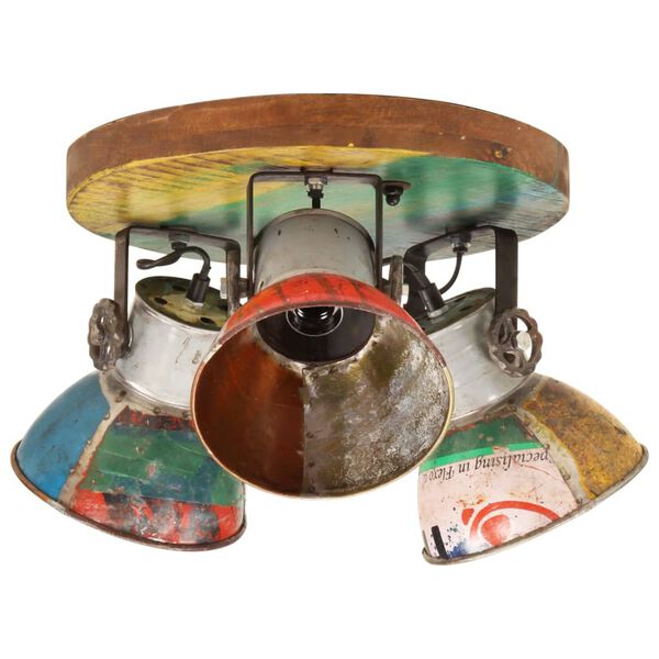 vidaXL t&ouml;&ouml;stuslik laelamp, 25 W, mitmev&auml;rviline, 42 x 25cm E27