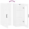 vidaXL seinakapp, valge, 34,5 x 34 x 90 cm