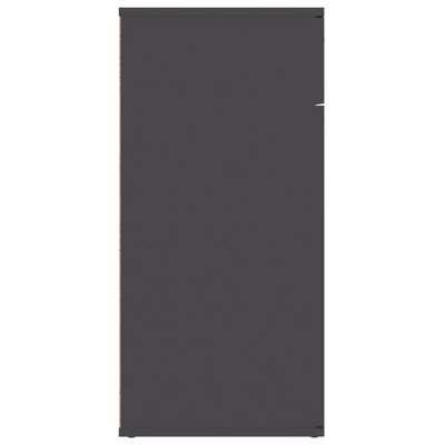 vidaXL puhvetkapp, hall, 80 x 36 x 75 cm, puitlaastplaat