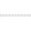 vidaXL traataed, antratsiithall, 1,6 x 25 m, tsingitud teras