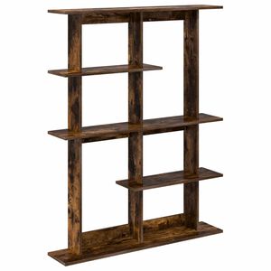 vidaXL Seinariiul Seinale kinnitav Pruun 102 x 20 x 130 cm Tehispuit