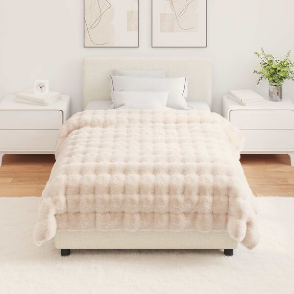 vidaXL Valej&otilde;hvikaristu tekk 4 pcs Beež 130 x 150 cm Pol&uuml;ester