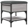 vidaXL jalatsipink, hall Sonoma tamm, 42 x 42 x 45 cm, tehispuit