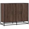 vidaXL puhvetkapp pruun tamm 94x35x76 cm Engineered Wood