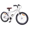 vidaXL Laste Bike 24 Tolli 8-12 aastastele valge