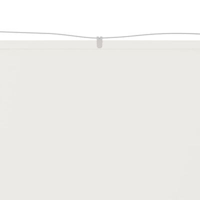 vidaXL vertikaalne varikatus valge 140x420 cm Oxfordi kangas