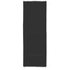 vidaXL kingakapp, must, 60 x 28 x 90 cm, kangas