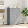 vidaXL puhvetkapp, betoonhall, 60 x 31 x 84 cm, tehispuit