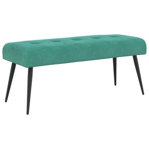 vidaXL N&ouml;&ouml;riga pehmendatud pink T&uuml;rkiis 110 x 40 x 46 cm Samet