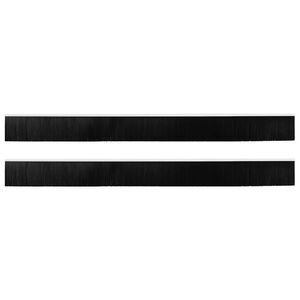 vidaXL Isekleebivad Uksed Brush Seibid 2 pcs Valge 100 cm