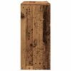 vidaXL puhvetkapp sahtlitega ja ustega, vana puit, 70,5x34x74,5 cm