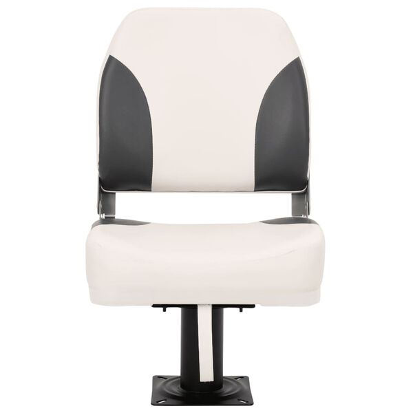 vidaXL kokkupandav paadiiste, 1 komplekt, madal seljatugi, kinnitusrihm