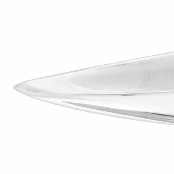 vidaXL Puuviljakorv Hõbedane 54 x 9 x 10 cm Alumiinium